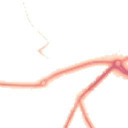 Night-time road noise heatmap for DY1 2HD