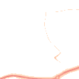 Night-time road noise heatmap for DY1 2PR