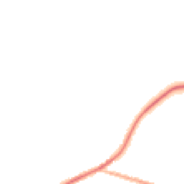 Night-time road noise heatmap for DY10 3JR