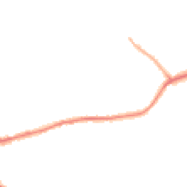 Night-time road noise heatmap for DY3 1LR