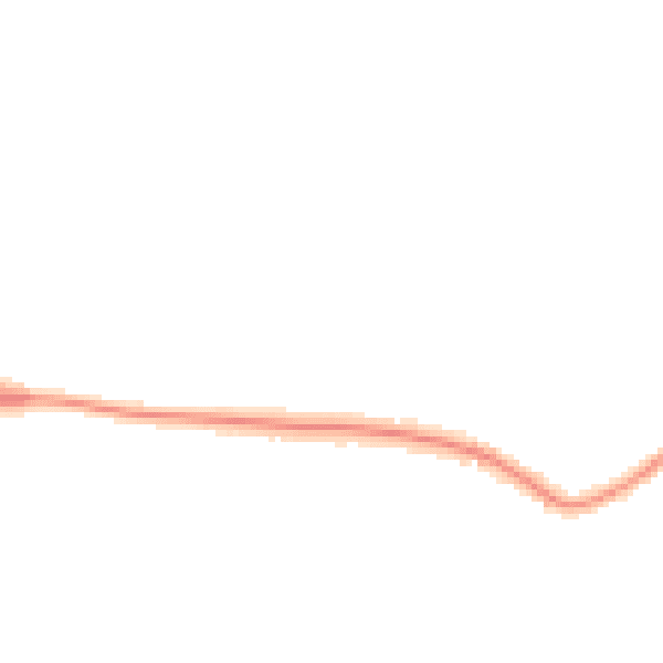 Night-time road noise heatmap for DY3 3PE
