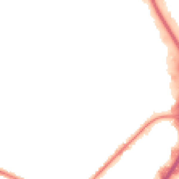Night-time road noise heatmap for DY4 0AE