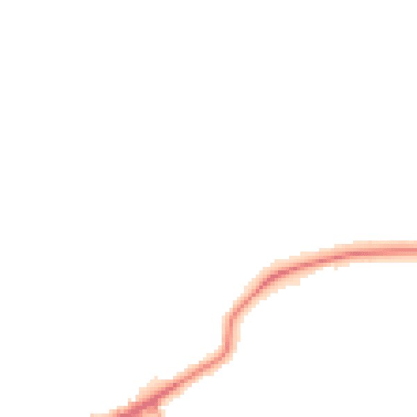Night-time road noise heatmap for DY4 0AH
