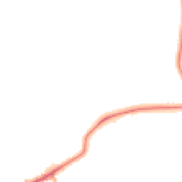 Night-time road noise heatmap for DY4 0AJ