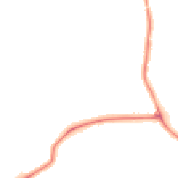 Night-time road noise heatmap for DY4 0AP