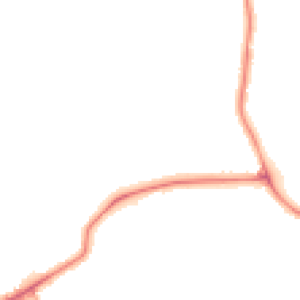 Night-time road noise heatmap for DY4 0AW