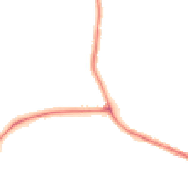 Night-time road noise heatmap for DY4 0BB