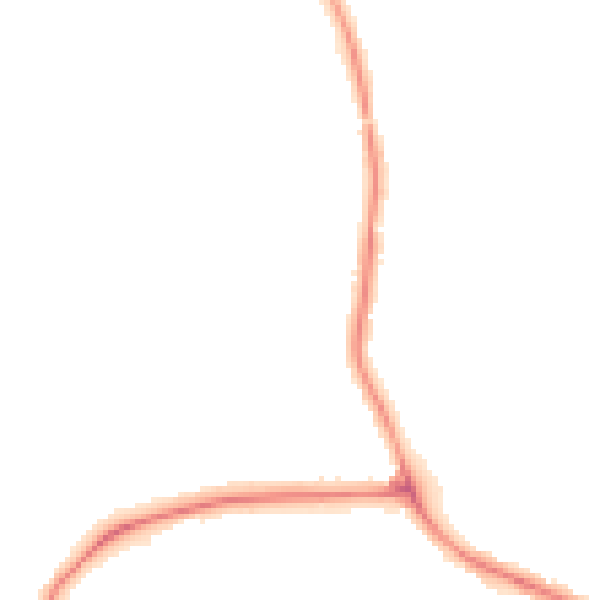 Night-time road noise heatmap for DY4 0BX