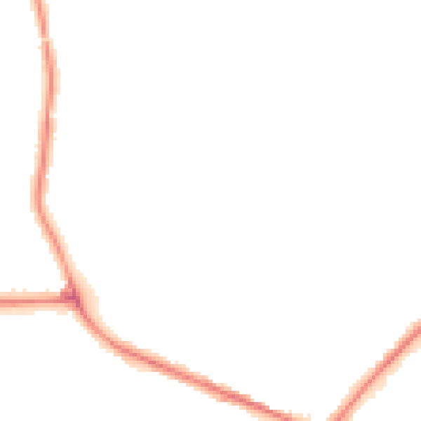 Night-time road noise heatmap for DY4 0DQ