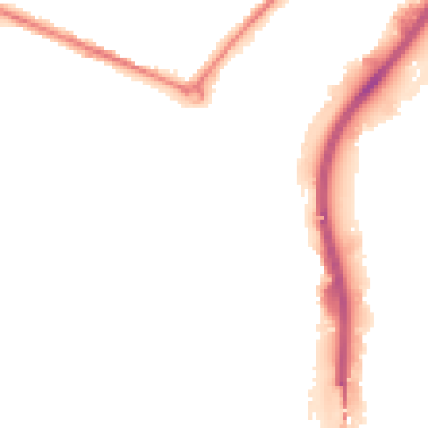 Night-time road noise heatmap for DY4 0EZ