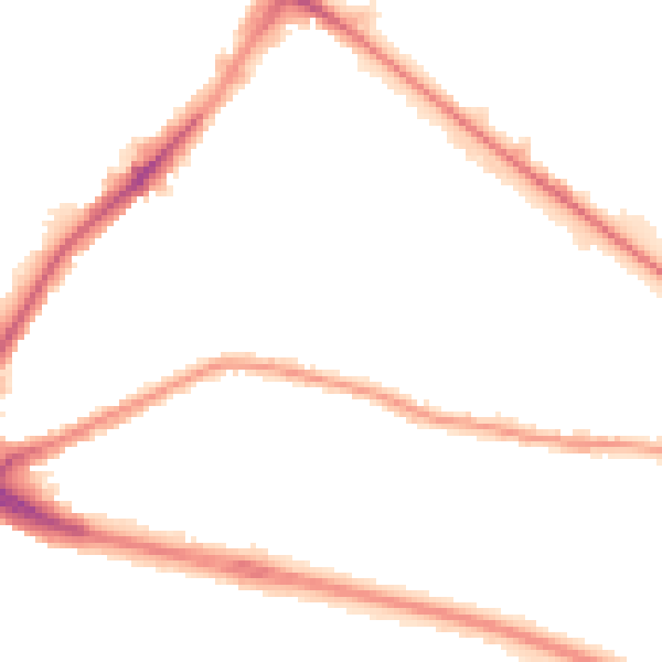 Night-time road noise heatmap for DY4 7SS