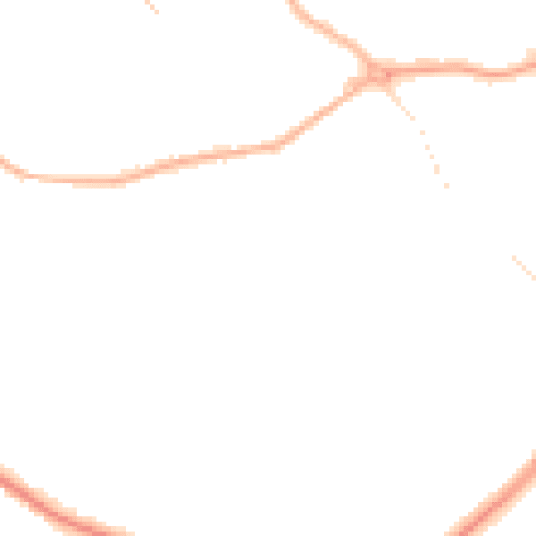 Night-time road noise heatmap for DY4 8GX