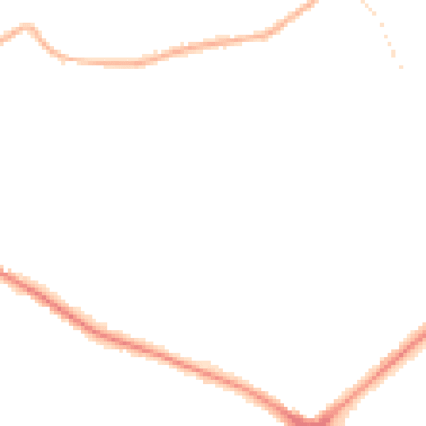 Night-time road noise heatmap for DY4 8SD