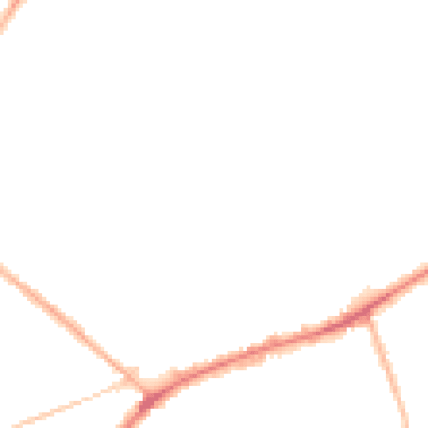 Night-time road noise heatmap for DY4 9LA