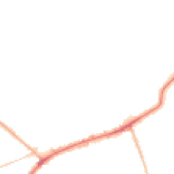 Night-time road noise heatmap for DY4 9LJ