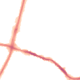 Night-time road noise heatmap for DY5 1DD