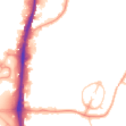 Daytime road noise heatmap for DY5 1UT