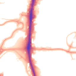 Daytime road noise heatmap for DY5 1UU