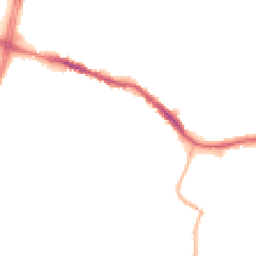 Night-time road noise heatmap for DY5 2BA