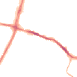 Night-time road noise heatmap for DY5 2DW