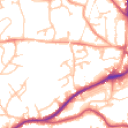 Daytime road noise heatmap for DY5 3AT