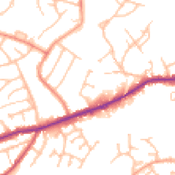 Daytime road noise heatmap for DY5 3LU