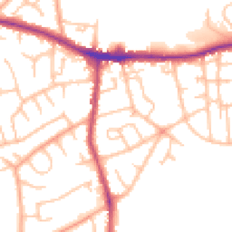 Daytime road noise heatmap for DY5 4DH