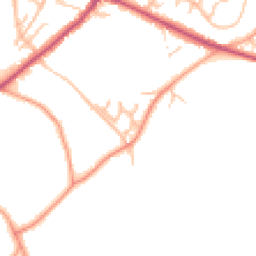 Daytime road noise heatmap for DY5 4UJ