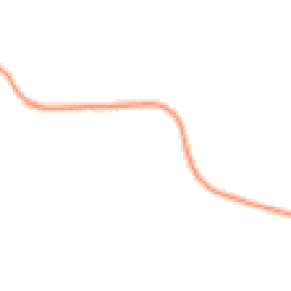 Night-time road noise heatmap for DY7 5JF
