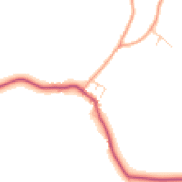 Daytime road noise heatmap for DY7 5JQ