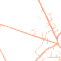Daytime road noise heatmap for DY7 6BG