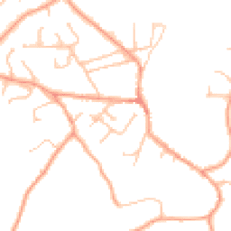 Daytime road noise heatmap for DY7 6DG