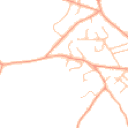 Daytime road noise heatmap for DY7 6DP