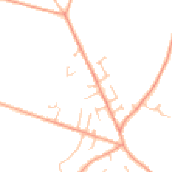Daytime road noise heatmap for DY7 6DQ