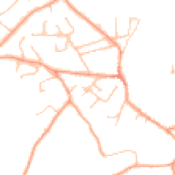 Daytime road noise heatmap for DY7 6EW