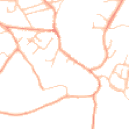 Daytime road noise heatmap for DY7 6HW