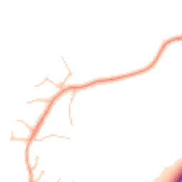 Daytime road noise heatmap for DY7 6LX