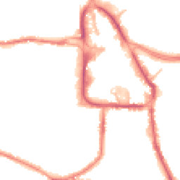 Night-time road noise heatmap for DY8 1BN