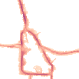 Night-time road noise heatmap for DY8 1BU