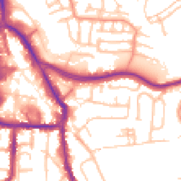 Daytime road noise heatmap for DY8 1HZ
