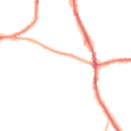 Night-time road noise heatmap for DY8 2DE