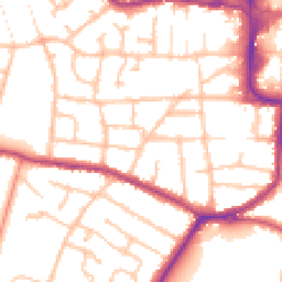 Daytime road noise heatmap for DY8 3XS