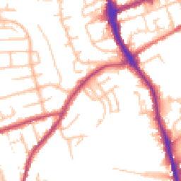 Daytime road noise heatmap for DY8 4GB