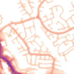 Daytime road noise heatmap for DY8 4HT