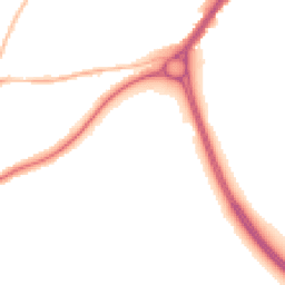 Night-time road noise heatmap for DY9 0WD