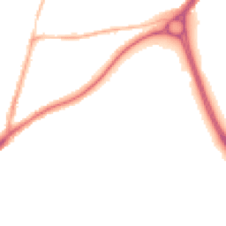 Night-time road noise heatmap for DY9 0WH