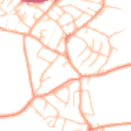 Daytime road noise heatmap for DY9 8XD