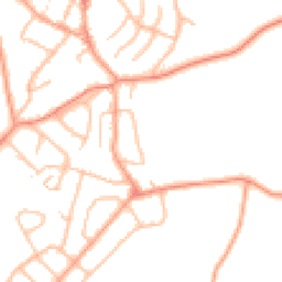 Daytime road noise heatmap for DY9 9AE