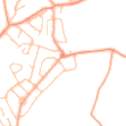 Daytime road noise heatmap for DY9 9AY