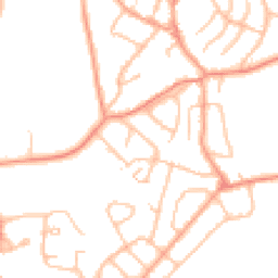 Daytime road noise heatmap for DY9 9BE
